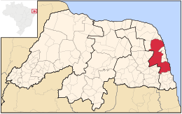 Macaíba – Mappa