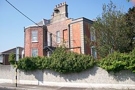 Roebuck House, Clonskeagh (note infill development behind old house)