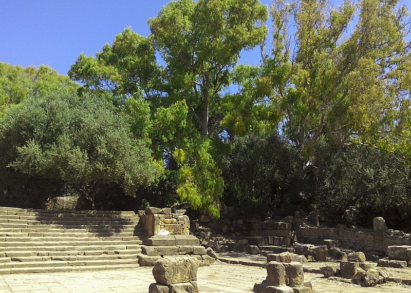 File:Roman ruins of Tipaza,The New Templs.jpg