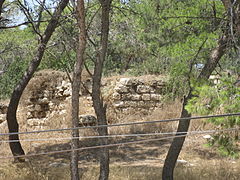 Crusader fort remains