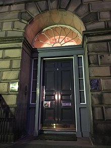 Entrance to 4 Royal Terrace with original fanlight above the door Royalterrace4.jpg