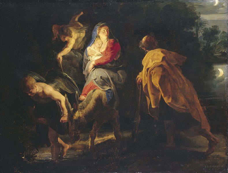 File:Rubens, Peter Paul - Flight into Egypt - 1614.jpg