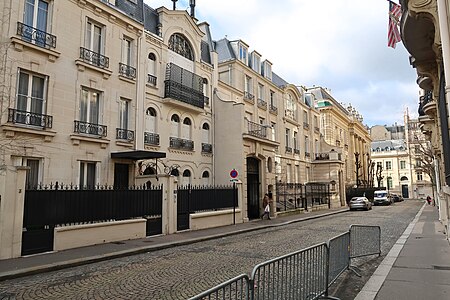 Rue Benouville, Paris 16e