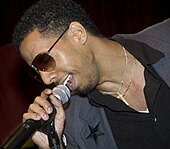 American R&B record producer, Ryan Leslie co-wrote the R&B influenced mid-tempo song "Like That". RyanLeslieJuly06.jpg