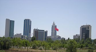 Ankara'nın önemli iş merkezi Söğütözü, Ankara