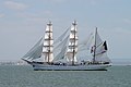 * Nomination The tall ship Sagres sailing in the Tagus river, Lisbon -- Alvesgaspar 09:29, 10 October 2015 (UTC) * Promotion Very good quality. --Johann Jaritz 09:57, 11 October 2015 (UTC)