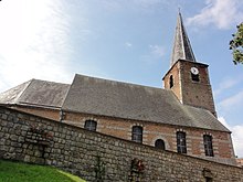 Ang Simbahan sa Saint-Martin-Sur-écaillon