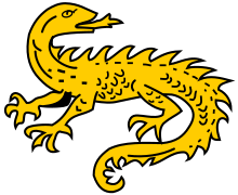 La salamandre, « amphibien légendaire réputé pour vivre dans le feu et s'y baigner, et ne mourir que lorsque celui-ci s'éteint. »