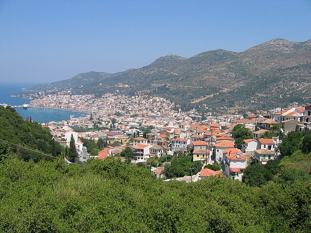 Blick auf Samos