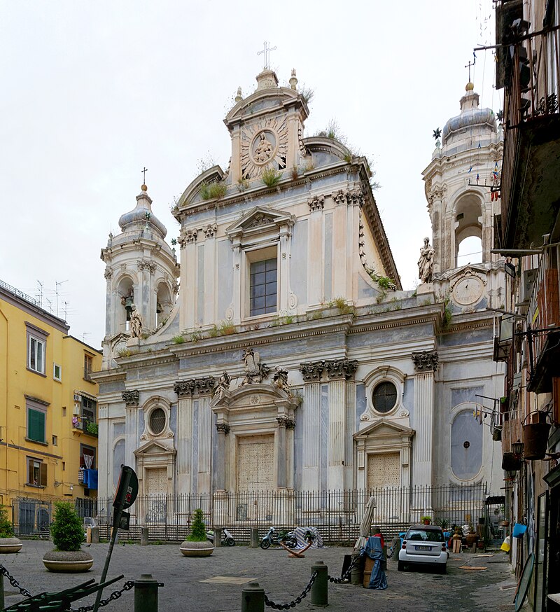 San Filippo Neri dei Girolamini (Naples) BW 2013-05-16 11-42-11.jpg