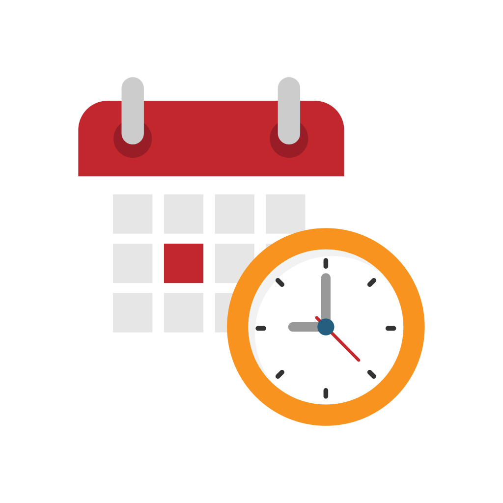 File Schedule Or Calendar Flat Icon Svg Wikimedia Commons