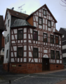English: Half-timbered building in Schotten, Marktstrasse 22, Hesse, Germany