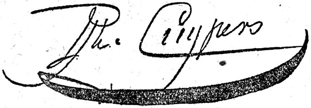 signature de Pierre Cuypers (architecte)