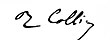 firma de Louis-Joseph-Raphaël Collin