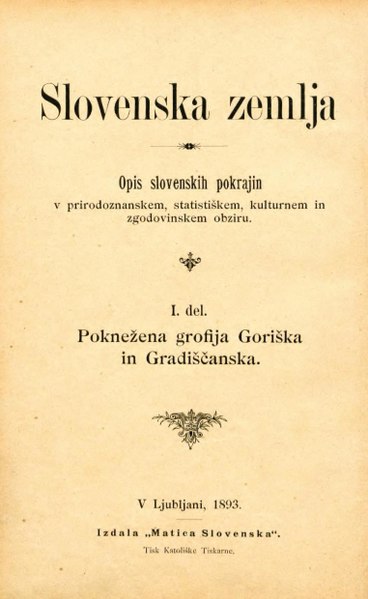 File:Simon Rutar - Poknežena grofija Goriška in Gradiščanska (1. zvezek).pdf