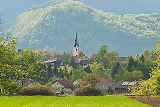 Spodnja Besnica Place in Upper Carniola, Slovenia