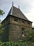 14 Johnston Terrace, St Columba By The Castle Episcopal Church, With Retaining Wall And Terraced Garden