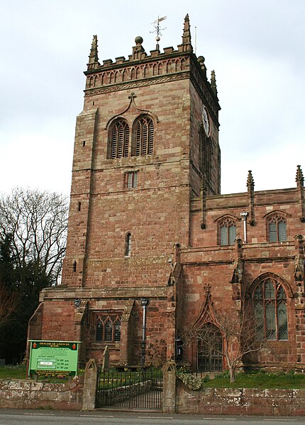 File:St Marys Acton Cheshire tower.jpg