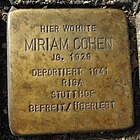 Stolperstein Ahaus Wallstraße 2 Miriam Cohen.JPG