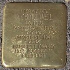 Stolperstein für Moritz Weil