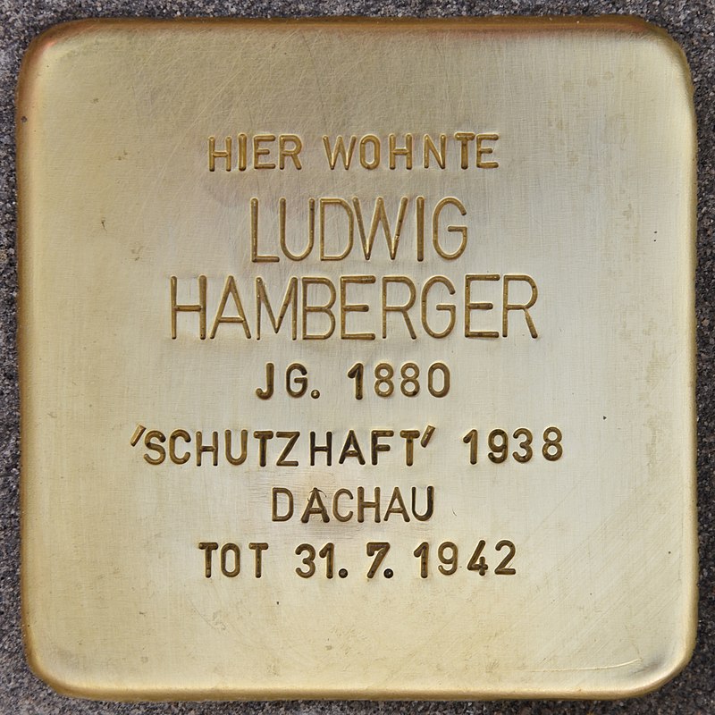 Stolperstein für Ludwig Hamberger (München).jpg