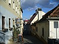 Street in the Old Town of Bratislava (former Jewish quarter)