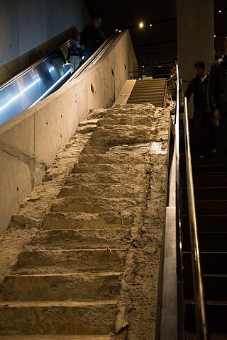 <span class="mw-page-title-main">Survivors' Staircase</span> Last visible remaining original structure above ground level at the World Trade Center site