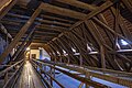 Tübingen - Altstadt - Stiftskirche - Dachboden - Längsblick