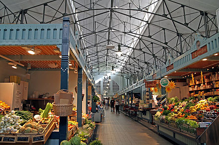 The market hall