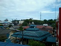 Pemandangan dari Pelabuhan Tanjung Balai Karimun