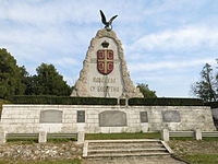 The Memorial Ossuary to the victims of the Battle of Cer