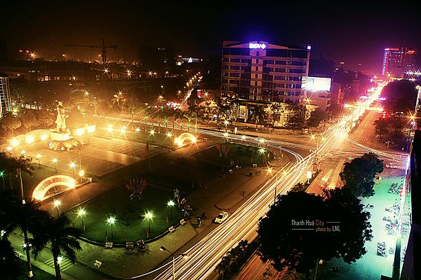 Image: Thanh Hoa City By Night