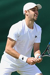 Thompson at the 2016 Wimbledon Championships Thompson WM16 (19) (27802529593).jpg