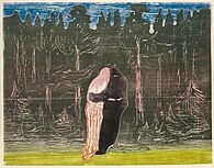 Edvard Munch, Towards the Forest II, 1897-1915