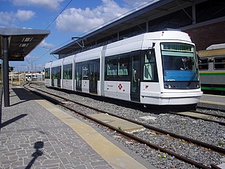 <span class="mw-page-title-main">Cagliari light rail</span> Light rail system in Sardinia, Italy