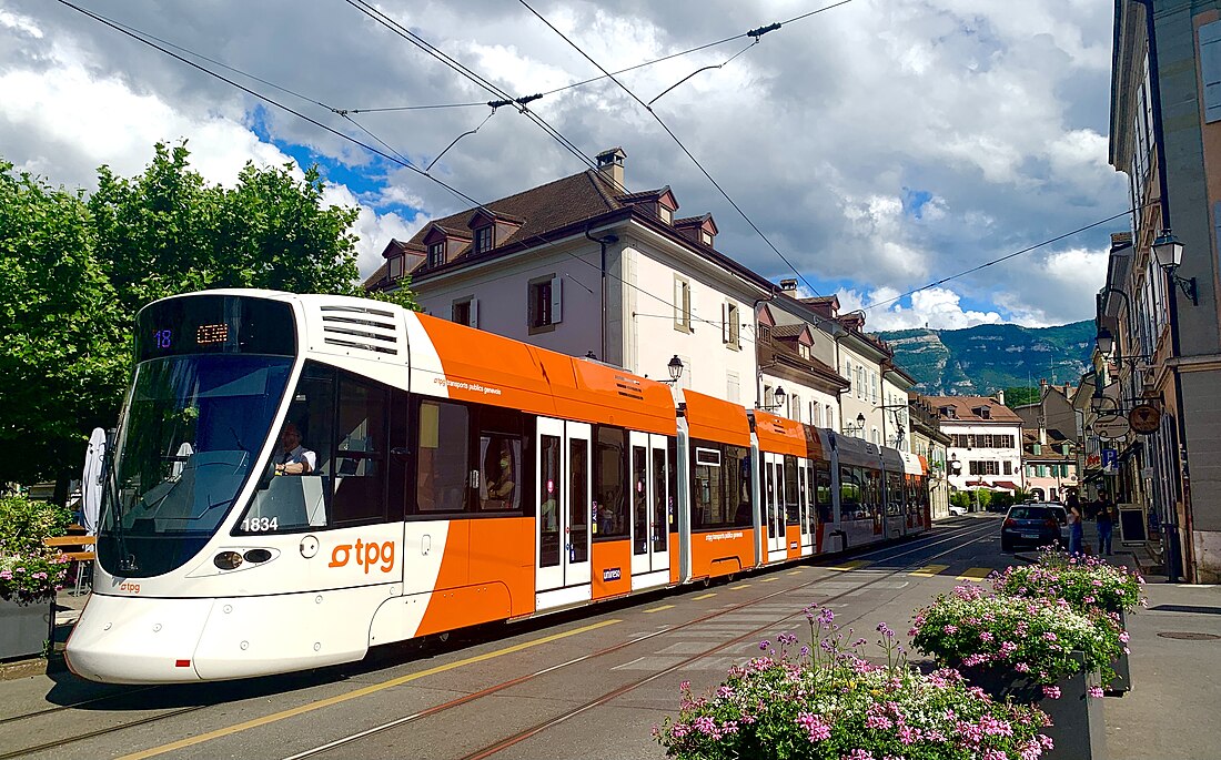 Ligne 18 du tramway de Genève