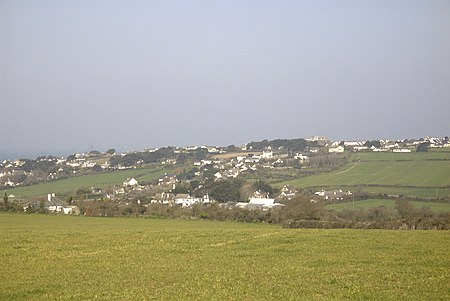 Trebetherick viewed from inland