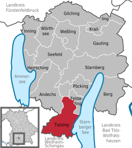 Tutzing - Localizazion
