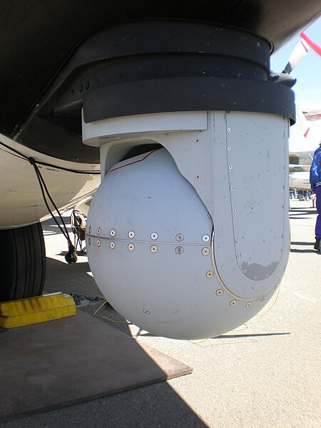 File:USCG Lockheed HC-130H 1704 nose camera.JPG