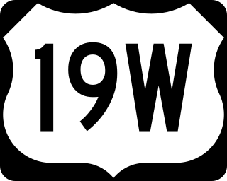 <span class="mw-page-title-main">U.S. Route 19W</span> Suffixed section of U.S. Highway in Tennessee and North Carolina