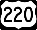 Thumbnail for Special routes of U.S. Route 220