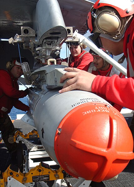 File:US Navy 020326-N-4748O-001 Sailors Load a AGM-65.jpg