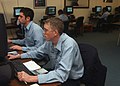 US Navy 070131-N-3285B-016 Sailors stationed aboard Naval Station Mayport study via computer to retake their ASVAB test during a two-week class at the Navy College Learning Center.jpg
