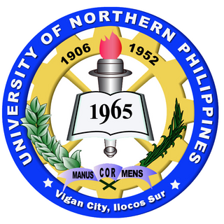 <span class="mw-page-title-main">University of Northern Philippines</span> Public university in Ilocos Sur, Philippines