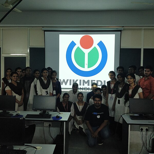 File:VVIT Edit-a-thon Part 2 Group Photo with Trainer 1.jpg