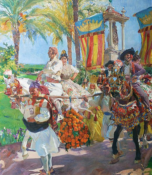 File:Valencia. Las grupas, por Joaquín Sorolla.jpg