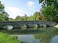 Pont coudé sur la Charente.