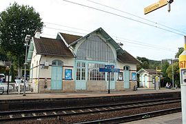 La gare de Villennes-sur-Seine.