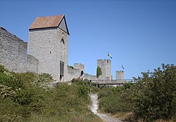 Visby ringmur vid Östergravar