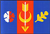 Flagge von Kbel (Bezirk Kolín)